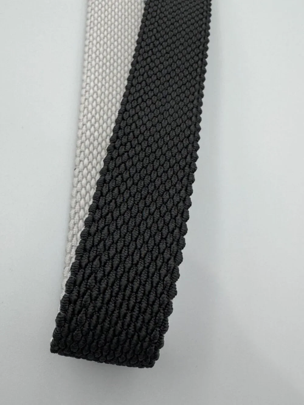 Callaway Swing Tech Reversable Belt Braided Dark Gray/White Stretch M 34-36 NWT